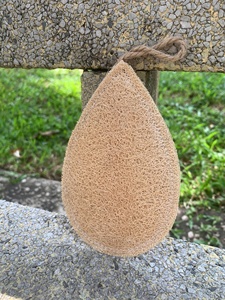 Natural Dried Loofah Bath Sponge Oval Shape All Natural Exfoliating Body Scrubber for Adults - Product Image 3