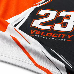 Maillot de baseball pour homme Velocity Performance, sublimation, 23, polyester à séchage rapide, design color block - Product Image 6