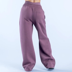 Hot Selling Loose Fit 100% Cotton Classic Fit <b>Straight</b> <b>Leg</b> Blank <b>Joggers</b> for <b>Women</b> Casual Wear Solid Color Breathable <b>Joggers</b> - Product Image 4