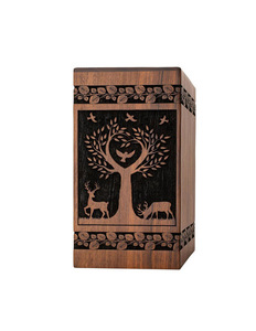 โกศบรรจุอัฐิไม้ธรรมชาติสไตล์อเมริกันสมัยใหม่ ขายดี งานแฮนด์เมด สำหรับชายหญิง ราคาประหยัด - Product Image 1