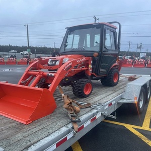 Tracteur compact Kubota BX23S 4x4 avec chargeur, pelle rétrocaveuse, tondeuse de 60 pouces, faible nombre d'heures, moteur diesel, machine robuste - Product Image 1