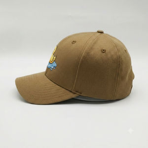 Gorra de Béisbol Unisex de Alta Calidad al por Mayor, Color Caramelo, con Correa Ajustable, Bordado Bonito, Estilo Casual - Product Image 3