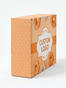 Caja de Cartón Rígido Personalizable con Diseño de Donut, Impresión a Cuatro Colores, Reciclable para Envasado de Alimentos, Forma Rectangular - Product Image 5