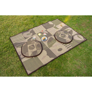 Alfombras de exterior de nuevo diseño de alta calidad, de venta mundial, 100% polipropileno PP, plegables, para picnic y playa, de Tailandia. - Product Image 1