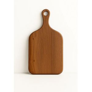 Planche à découper en bois d'acacia avec poignée, planche à découper en bois durable pour la cuisine, vente en gros, export - Product Image 1
