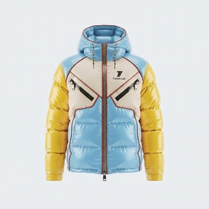 Chaqueta Acolchada para Hombre, Cierre Completo con Cremallera, Color Sólido, Nueva Llegada, MOQ Bajo, Alta Calidad, Precio al por Mayor, Logotipo Personalizado, Ropa de Invierno - Product Image 3