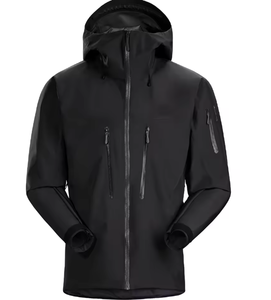 Veste de ski imperméable à capuche pour homme, isolée synthétiquement, fermeture éclair, vêtements d'hiver pour l'extérieur, technologie Gore-Tex - Product Image 6