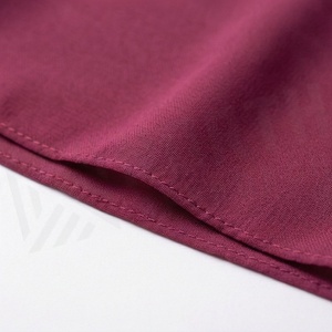 Hiyab de Chifón de Color Sólido para Mujer, Transpirable, para Uso Diario, Pañuelo Islámico - Product Image 6