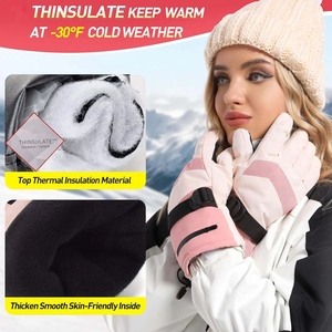 Nouveauté - Gants d'hiver chauds et épais, imperméables et coupe-vent, pour les sports de plein air, gants de ski - Product Image 4