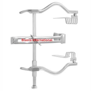 Retractor de vejiga Judd Masson de BISONS Wholesale con hoja central, instrumento quirúrgico de urología, acero inoxidable alemán, OEM - Product Image 3
