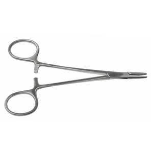 Portaagujas Webster de Acero Inoxidable con Inserto de Carburo de Tungsteno, Instrumento Médico Quirúrgico Reutilizable para Sutura Precisa en Hospitales - Product Image 2