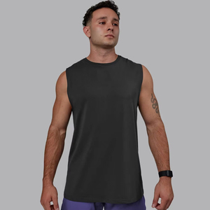 Camiseta sin Mangas para Hombre, Ropa de Gimnasio, Ropa Deportiva, Altamente Calificada por su Rendimiento y Diseño Elegante, Camiseta sin Mangas Personalizada OEM para Hombre - Product Image 1