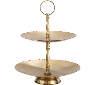 Support à gâteau royal à 3 étages pour mariage et anniversaire, plateau de service pour cupcakes de qualité supérieure, présentoir pour fruits, bonbons et chocolats - Product Image 6