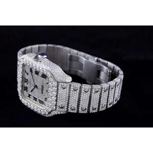 Customizable Luxury Unisex Automatic <b>Mechanical</b> <b>Watch</b> NH35 Movement Mineral Glass Dial Stainless Steel Barrel Case Power Reserve - Product Image 5