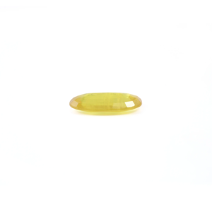 Saphir jaune ovale de 4,2 carats, pierre précieuse non montée pour bijoux fins - Product Image 3