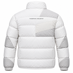 Doudoune d'hiver imprimée pour homme, coupe oversize, pour l'extérieur, en promotion à prix réduit - Product Image 3