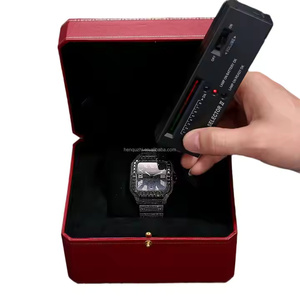 Reloj de Cuarzo Moissanite Ivory Drift Premium para Hombre con Diseño Minimalista y Acabado Liso, Diseño Elegante y Estilo Moderno - Product Image 6