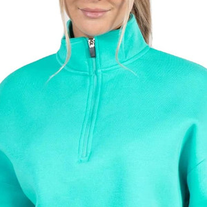 Sudaderas Unisex Personalizadas al por Mayor, Talla Grande, Corte Regular, Manga Larga, Tejido de Algodón y Felpa, Ecológicas, Cuello Redondo, Media Cremallera - Product Image 5