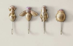 Insect Metal <b>Wall</b> <b>Hooks</b> For Modern Home Decoration And Daily Organization Durable <b>Wall</b> <b>Hooks</b> Designed For Hanging Coats Bags - Product Image 1