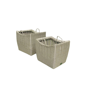 Ensemble de paniers de rangement tissés durables ECO NEST pour les espaces de vie en plein air - Product Image 1
