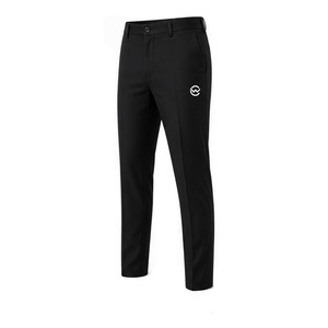 Pantalones de Vestir Casuales para Hombre, Pantalones de Traje Formales de Negocios, Corte Slim Fit, Sin Planchado, Cintura Elástica, Pantalones Rectos - Product Image 5