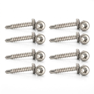 PDC Model 7.1 Pan Head Stainless Steel (304/316/410) Metric/Inch Standard Thread Class 8 Natural Finish Phillips/Cross Drive - Product Image 1