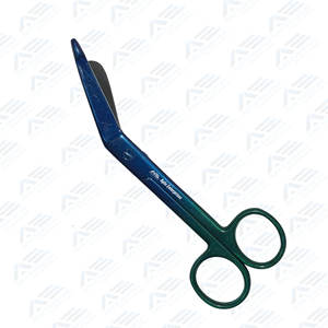 กรรไกรพยาบาลโลหะคุณภาพสูงสำหรับแพทย์ฉุกเฉิน แพทย์ผ่าตัด และพยาบาลมืออาชีพ  ใช้ตัดผ้าพันแผล  รุ่น Lister  สำหรับการบาดเจ็บ - Product Image 4