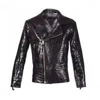 Blouson Bomber Tendance 2026 pour Homme en Cuir Véritable et Tissu Toile – Collection Hiver avec Logo Frontal – Style Vintage Premium à Capuche pour Motard et Tenue Décontractée