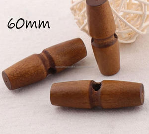 Buena calidad, precio de fábrica, venta al por mayor, botón de abrigo de palanca de madera Natural para ropa con ágata personalizada en tamaño y forma - Product Image 1