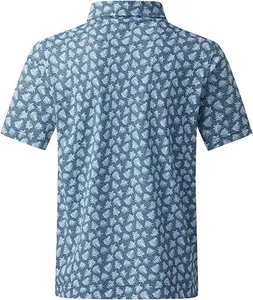 Vente en gros de polos pour hommes, style tendance, sur mesure, 100% coton, polos d'usine en gros - Product Image 5