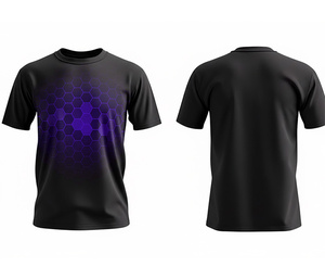 OEM Custom Sublimation T-Shirts Quick Dry Sports Fitness Wear |<b>Men</b> Women Youth Sizes | Lightweight Quick Dry Training Sportswear - Product Image 2
