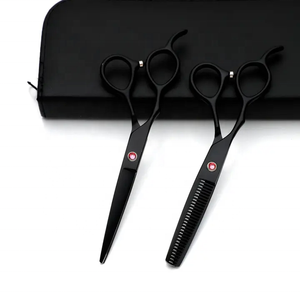 ชุดกรรไกรตัดผม6.0นิ้ว440C blackdamascus กรรไกรร้านเสริมสวยทำจากสเตนเลสสตีลสำหรับมืออาชีพ - Product Image 6