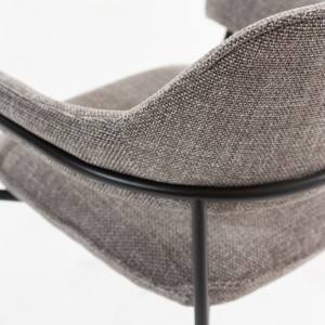 Silla de Comedor Vandana Zentrix Grand Grey con Diseño Ergonómico Moderno y Comodidad Premium - Product Image 4