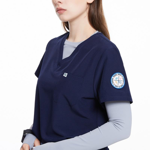 Uniformes Médicos de Buena Calidad y Bajo MOQ para Mujer, Conjuntos de Uniformes Personalizados para Hospital, Marca Privada, Uniformes para Médicos y Enfermeras - Product Image 5