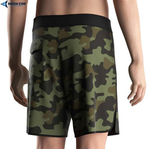 Men's Athletic Swim Shorts Quick Dry Breathable Eco-Friendly Lightweight 100% Polyester Drawstring Waist Pockets Summer Wear - Product Image 6