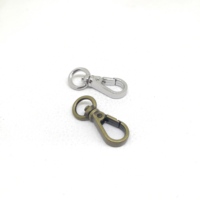 MING KEE METAL Mousquetons à ressort pivotants 8mm, crochets à pression, clips pour clés, clips pour breloques, accessoires pour sacs