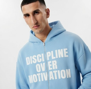 Ensemble de survêtement polaire deux pièces pour homme, style hip-hop, avec sweat à capuche zippé imprimé et pantalon de jogging à cordon de serrage, idéal pour l'hiver - Product Image 5