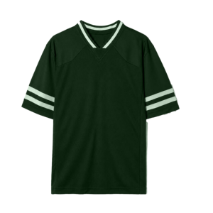Maillot de baseball unisexe noir à col en V, manches courtes, en polyester respirant, coupe classique, pour toutes les saisons - Product Image 2