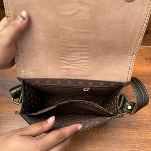 Nuevo Bolso con solapa cruzada de cuero de vaca para mujer, bolsos de hombro para mujer, bolsos de hombro para mujer, monedero de cuero genuino personalizado - Product Image 6