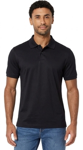 Men's <b>Orange</b> Short Sleeve Cotton Pique <b>Polo</b> Shirt Casual Solid Color Breathable Knitted Regular Fit - Product Image 2