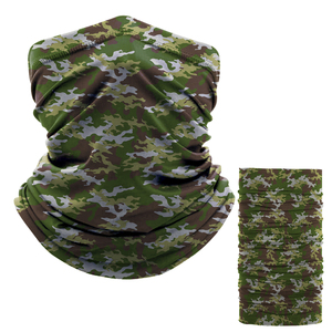 Cagoule unisexe camouflage imprimée par transfert thermique pour adulte, usage extérieur, respirante, imperméable, 100 % polyester, 54-56 cm, ski et sports - Product Image 5
