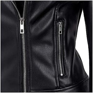 Wholesale Women's <b>Leather</b> Jackets Coat Suit Long Sleeve Cloak - Product Image 3