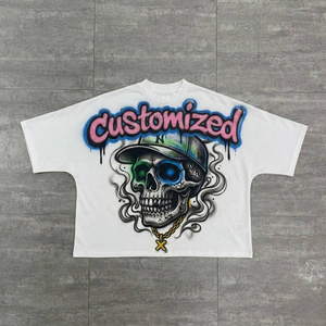 T-shirt pour homme de style streetwear MOGGIO SPORTS, impression DTG personnalisée, Rise Stone Workout, taille plus, surdimensionné, qualité supérieure - Product Image 3