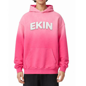 Sudaderas con Capucha Ekin Impex de Primera Calidad, Diseño Nuevo, Lavado Ácido, Estilo Desgastado, Transpirables, Color Liso Personalizado, Directo de Fábrica - Product Image 3