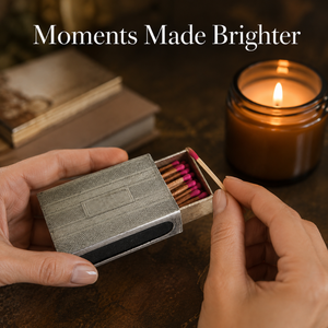 Antique Silver <b>Matchbox</b> Holder with Striker Decorative Sliding Match Storage Case Refillable Vintage Home table Decor Accessory - Product Image 4
