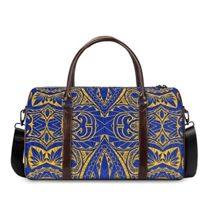 Sac de voyage durable personnalisé avec éléments polynésiens – Vente en gros, mode et loisirs - Product Image 1