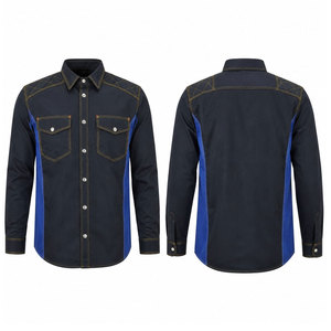 FR Lightweight Welding <b>Shirts</b> <b>Flame</b> Resistant Fire Retardant Men's <b>Shirt</b> with Customized Logo - Product Image 1