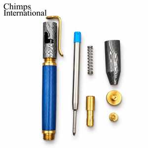 Handcrafted Damascus Steel Heavy-Duty 3-Year Warranty <b>Pen</b> <b>Gift</b> Box Luxury Bolt Action Ballpoint Signature Executive - Product Image 5
