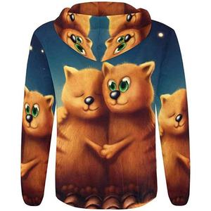 Sudadera con Capucha Sublimada para Hombre de Primera Calidad en Diferentes Tallas, Estilo Básico Único, Diseño de Logotipo Personalizado - Product Image 4