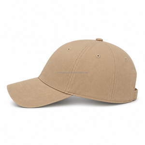 Gorra de Béisbol Unisex de 6 Paneles, Color Sólido, Sarga de Algodón, Estilo Casual, para Adultos, Uso en las Cuatro Estaciones - Product Image 3